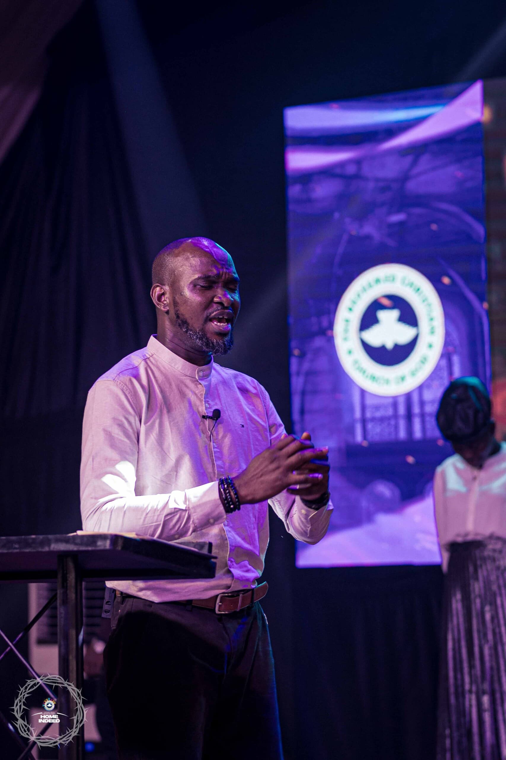 Worship service at RCCG Living Seed Church
